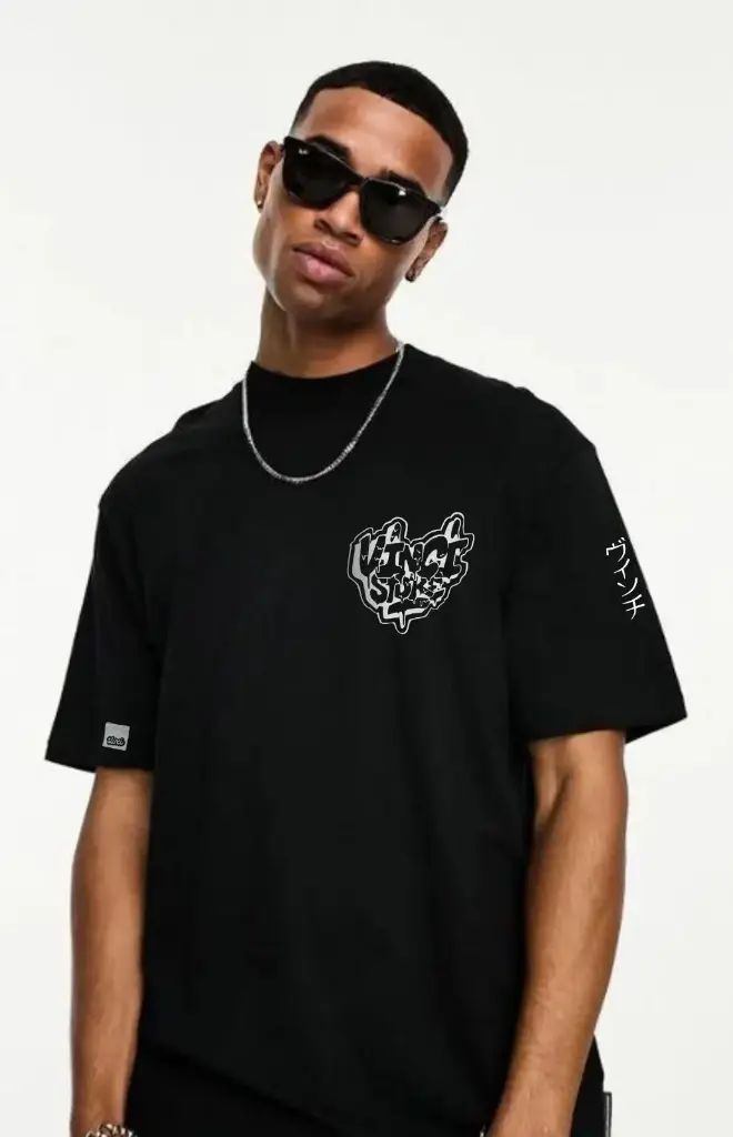 Camiseta overzise icono vinci