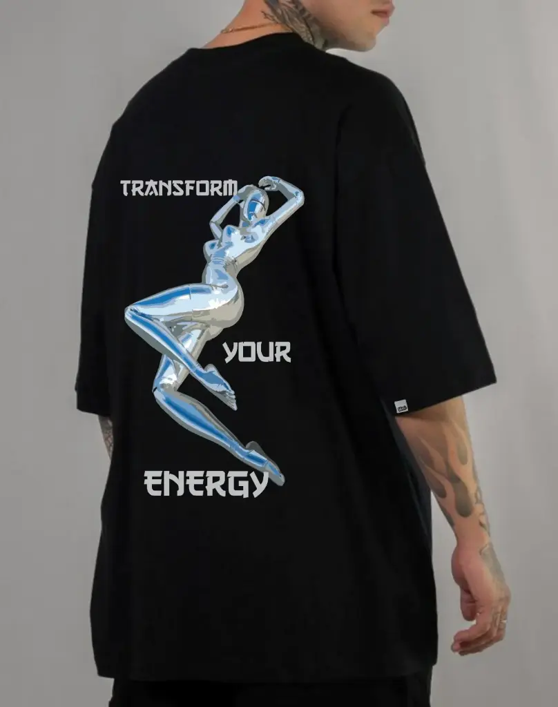 Camiseta overzise Energy