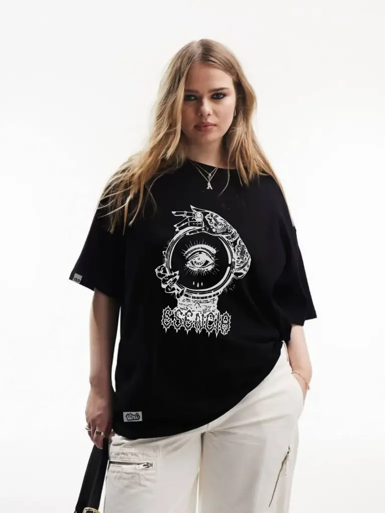 Camiseta overzise essence