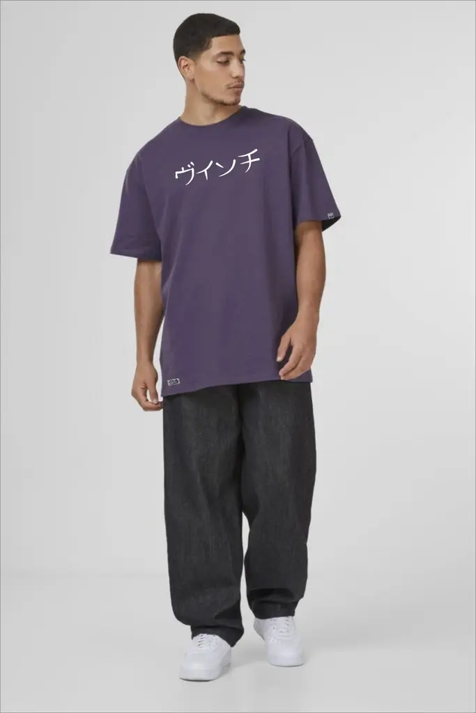 camiseta oversize  Skyline Kanji Tee