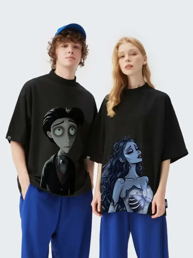 Camiseta overzise el cadaver de la novia