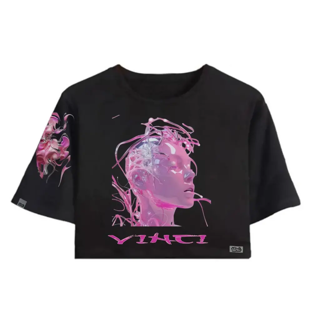 crop to oversize cyber pink